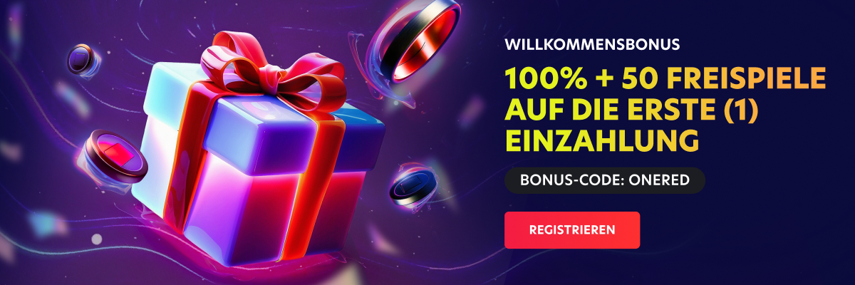 1RED Casino — Boni, Slots, Zahlungen